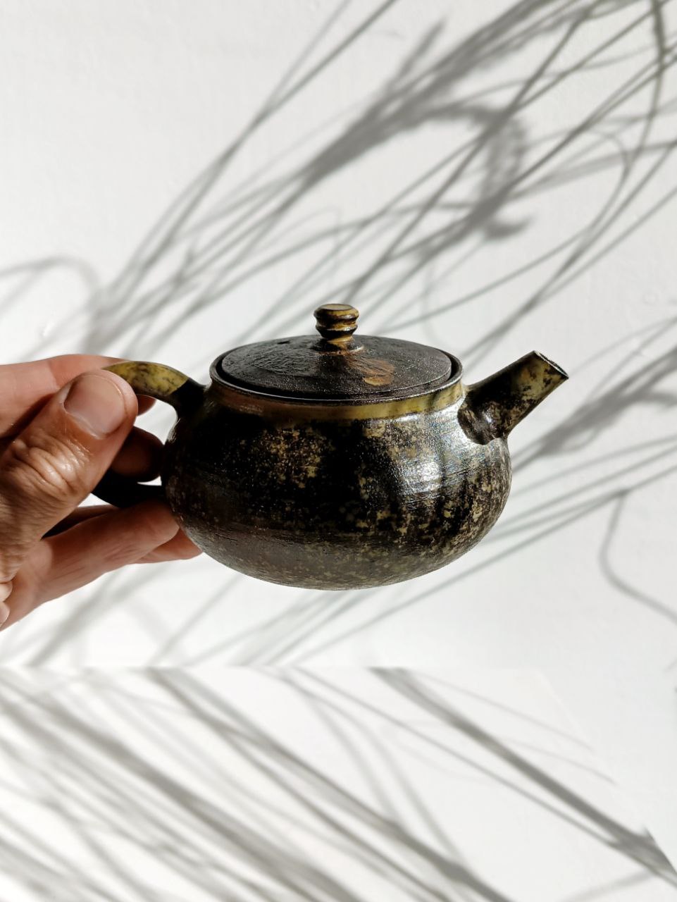Wood Ash Glaze Teapot, 180 ml