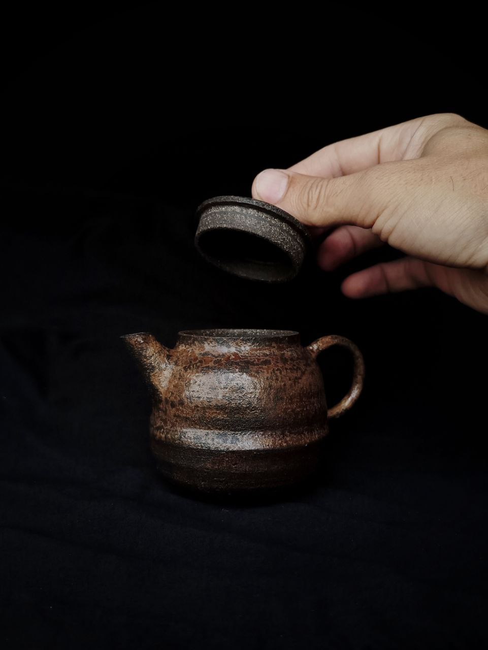 Wood Ash Glaze Teapot, 160 ml