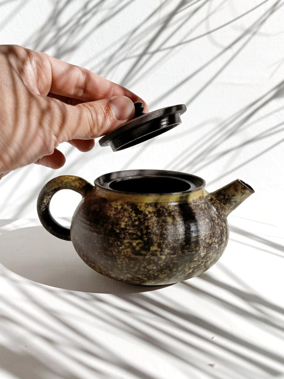 Wood Ash Glaze Teapot, 180 ml