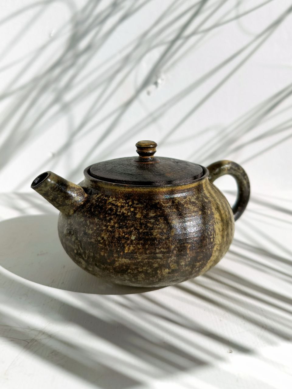 Wood Ash Glaze Teapot, 180 ml