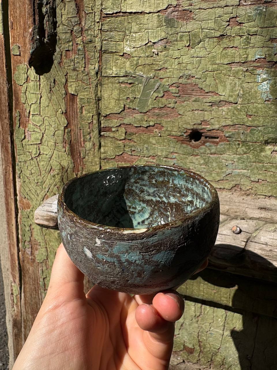 Mixed Clays Tea Bowl, 200 ml