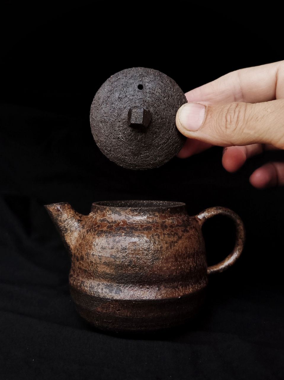 Wood Ash Glaze Teapot, 160 ml
