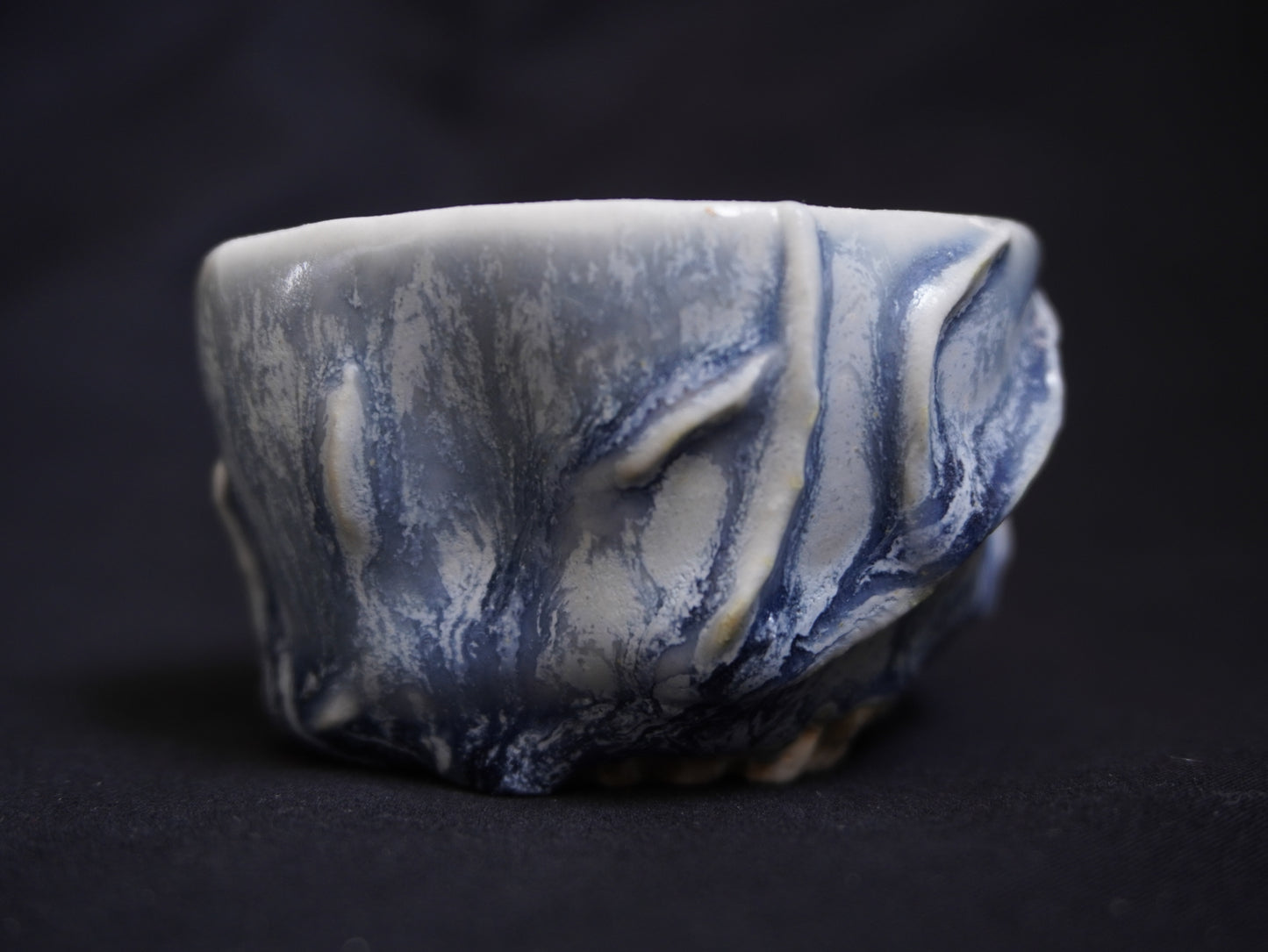 Porcelain Tea Bowl “Storm”, 40 ml