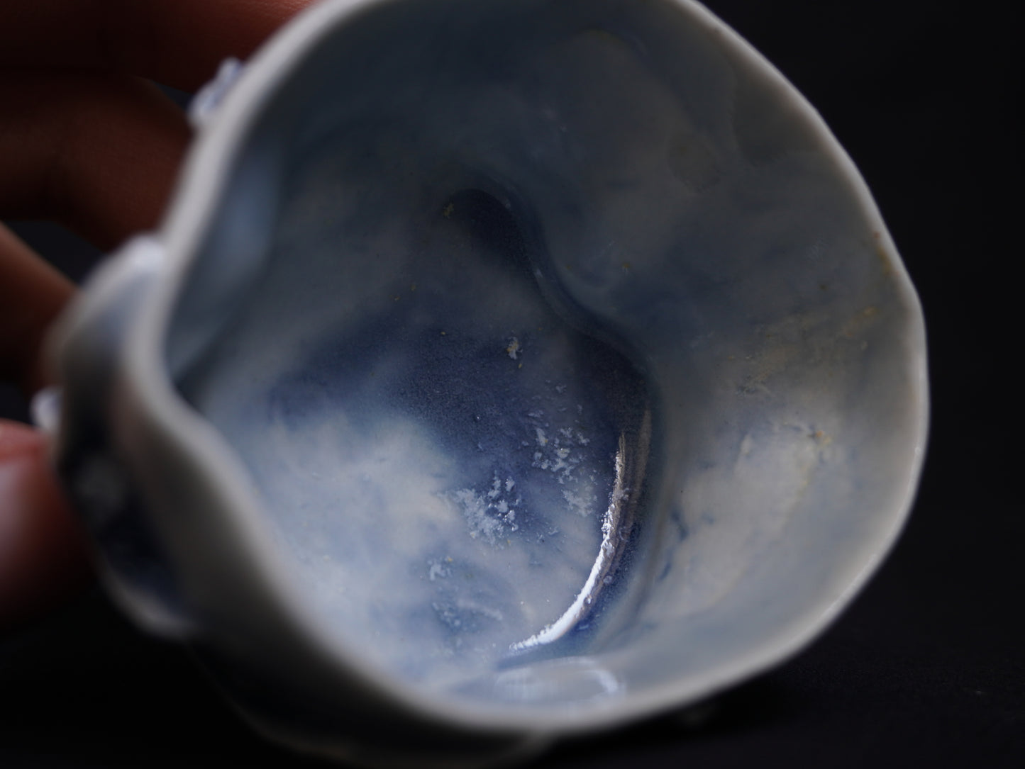 Porcelain Tea Bowl “Storm”, 40 ml