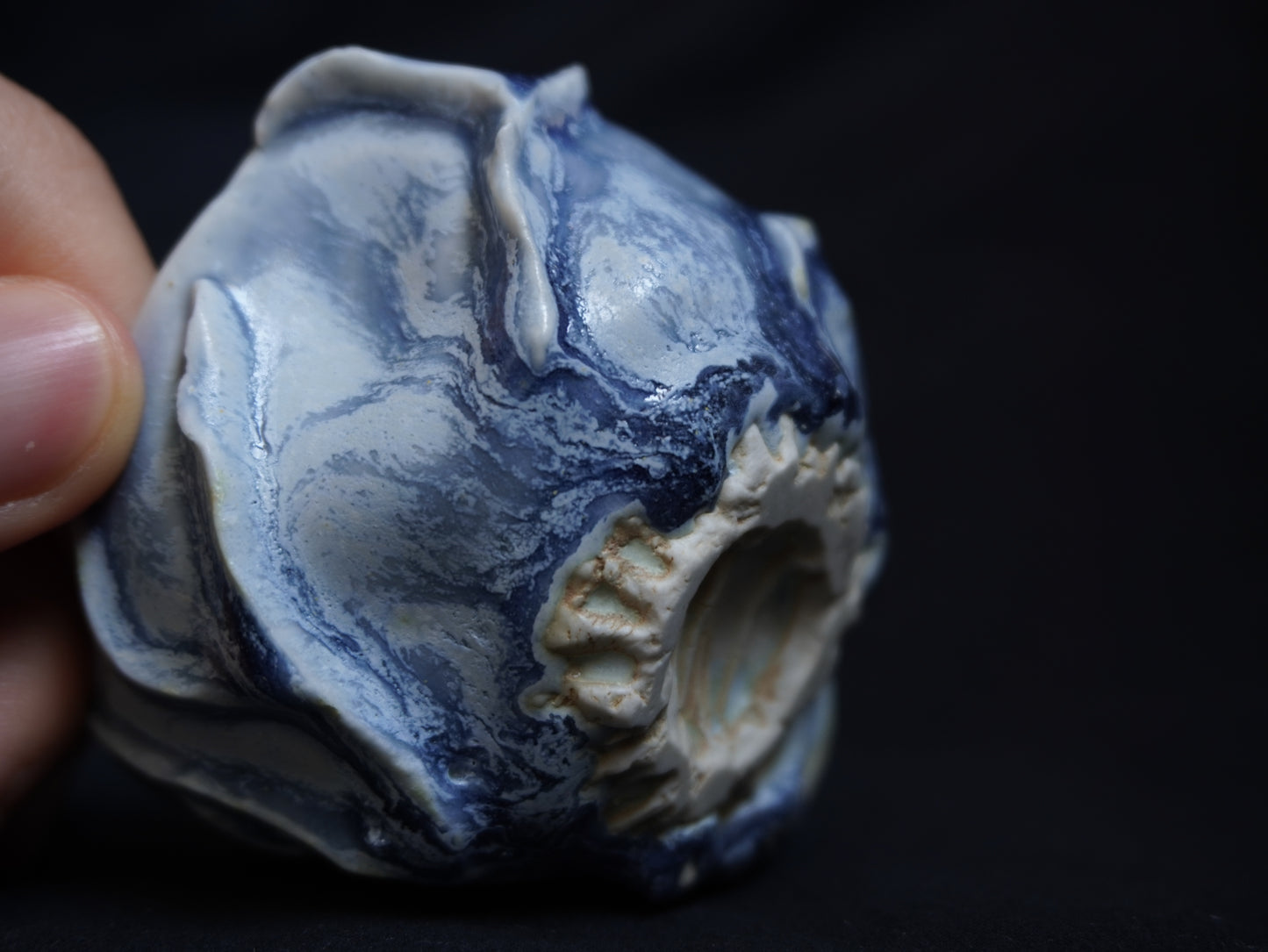 Porcelain Tea Bowl “Storm”, 40 ml