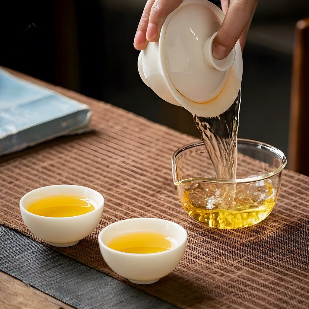 Compact Travel Tea Set for Gongfu Brewing