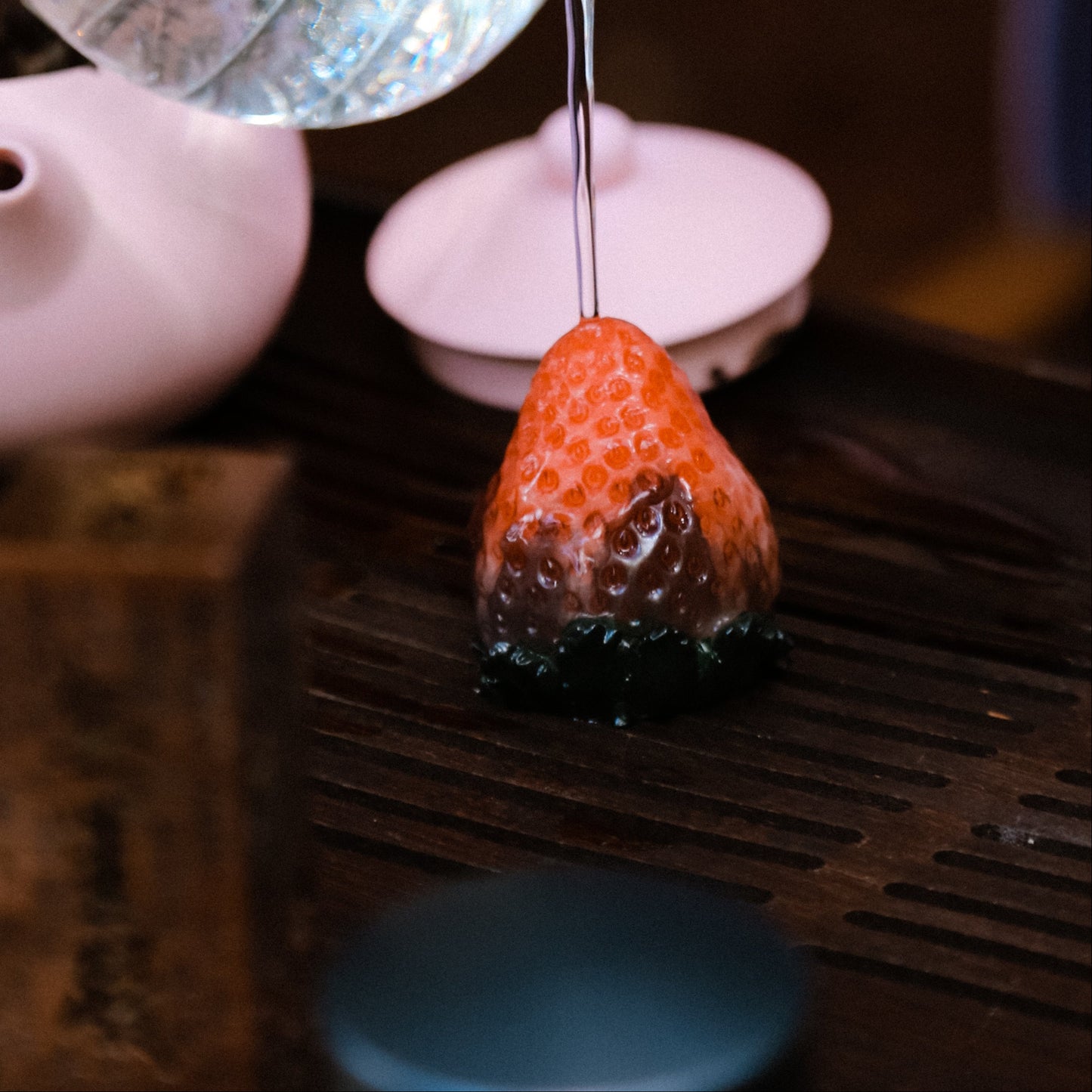 Strawberry Tea Pet with Color Change