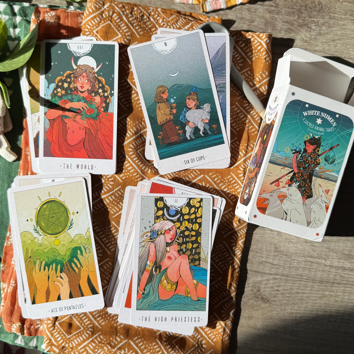 White Numen: A Sacred Animal Tarot
