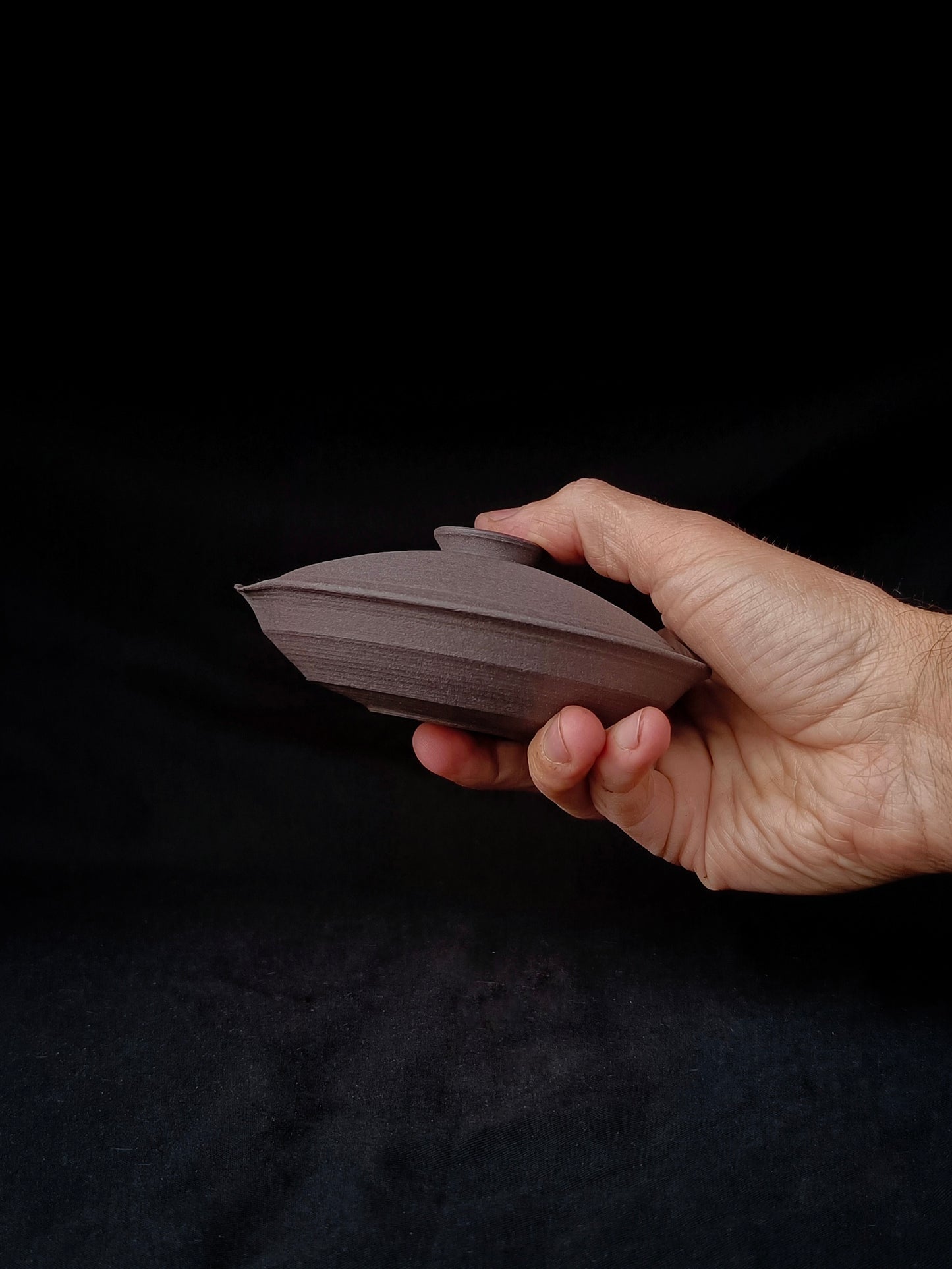 Unglazed Clay Shiboridashi, 80 ml