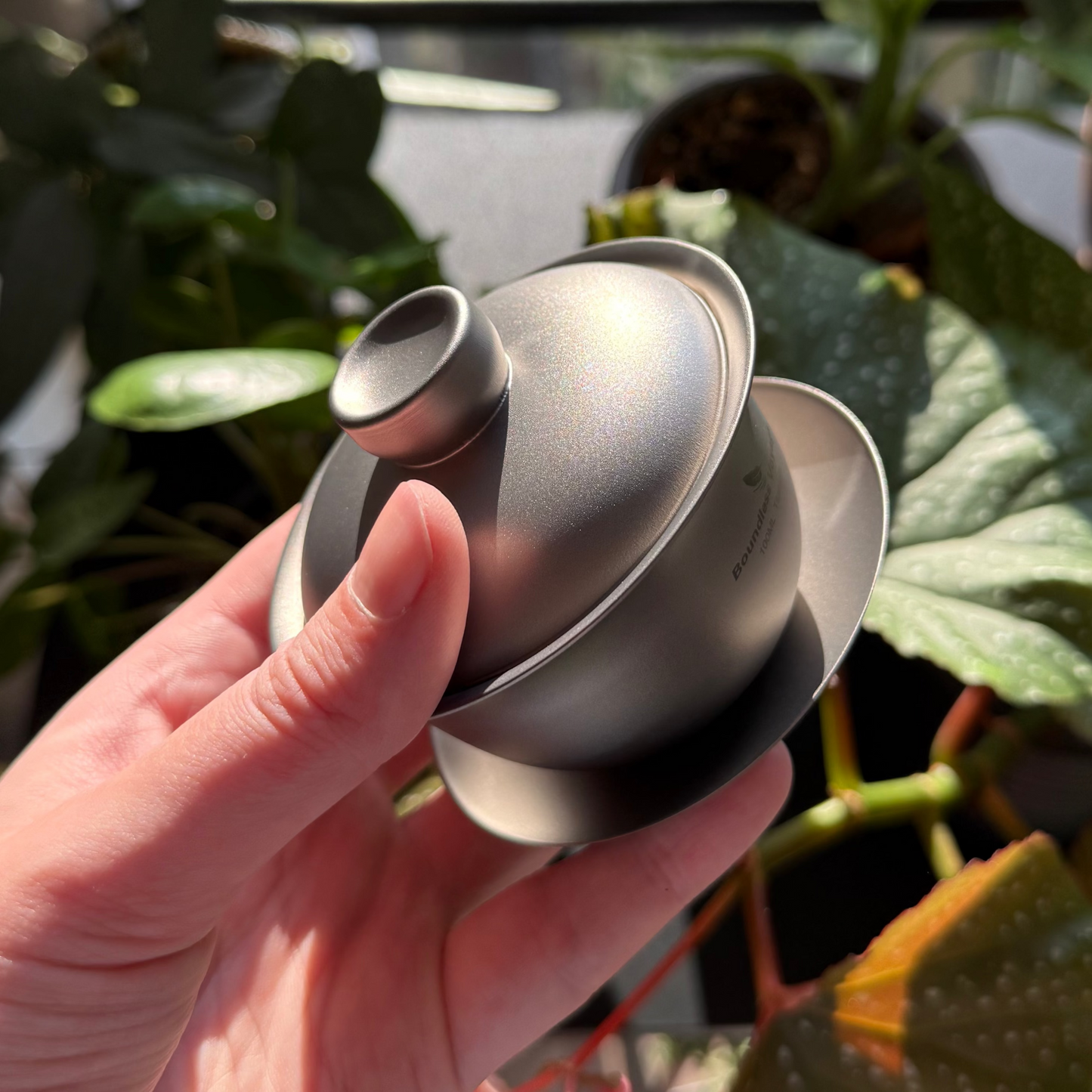 Titanium Gaiwan Set, 100 ml