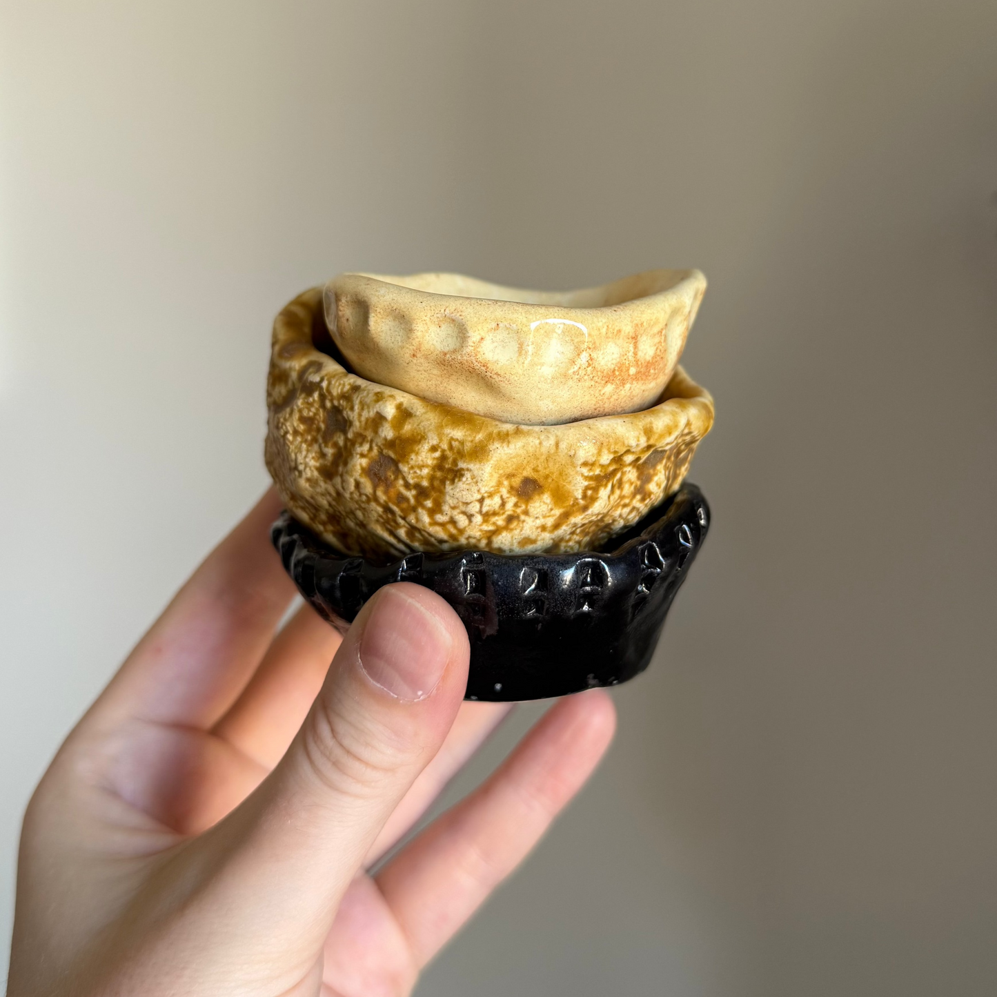 Handcrafted Clay Teacup "Dune"