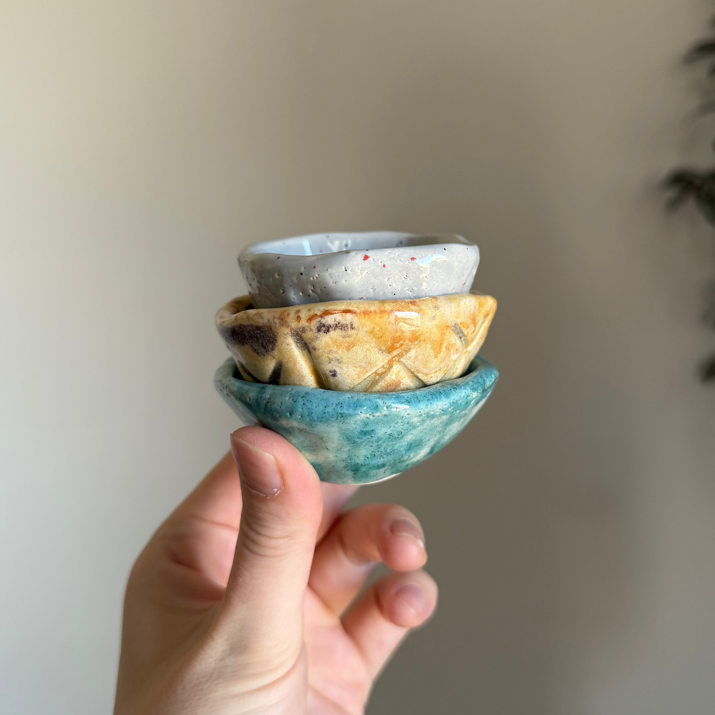 Handcrafted Clay Teacup "Rust"