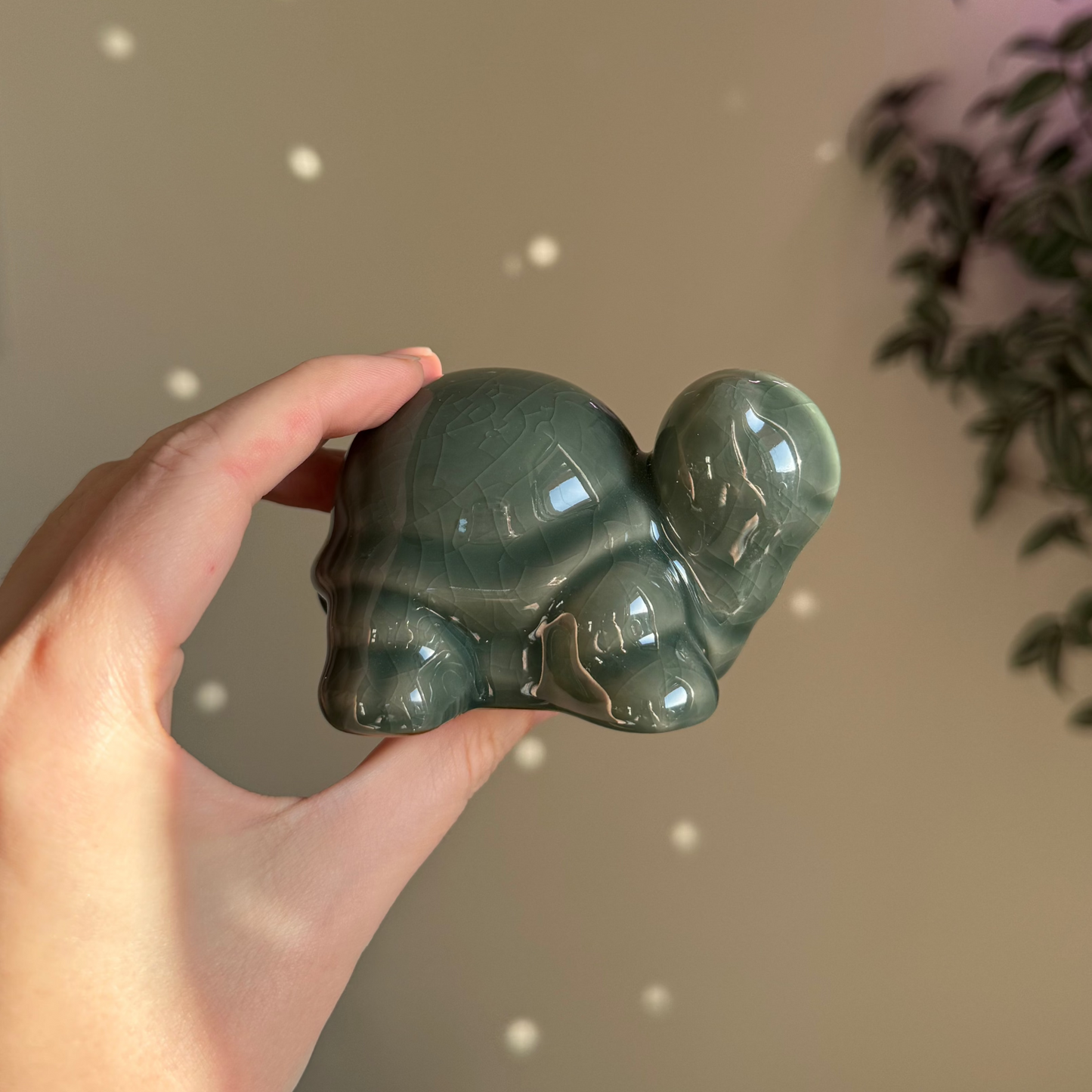 Tea Pet Crackle Turtle