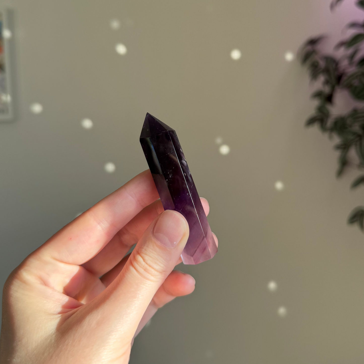 Amethyst Crystal for Tea Rituals
