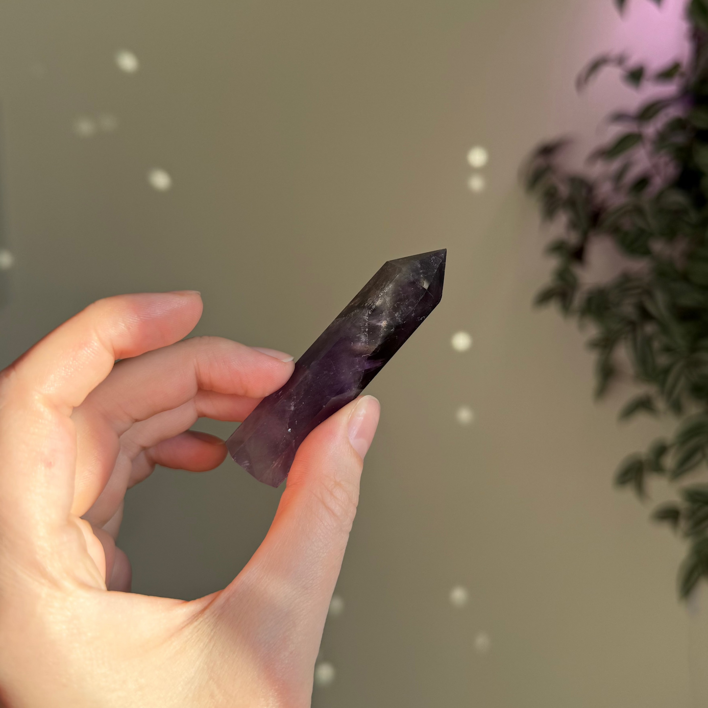 Amethyst Crystal for Tea Rituals