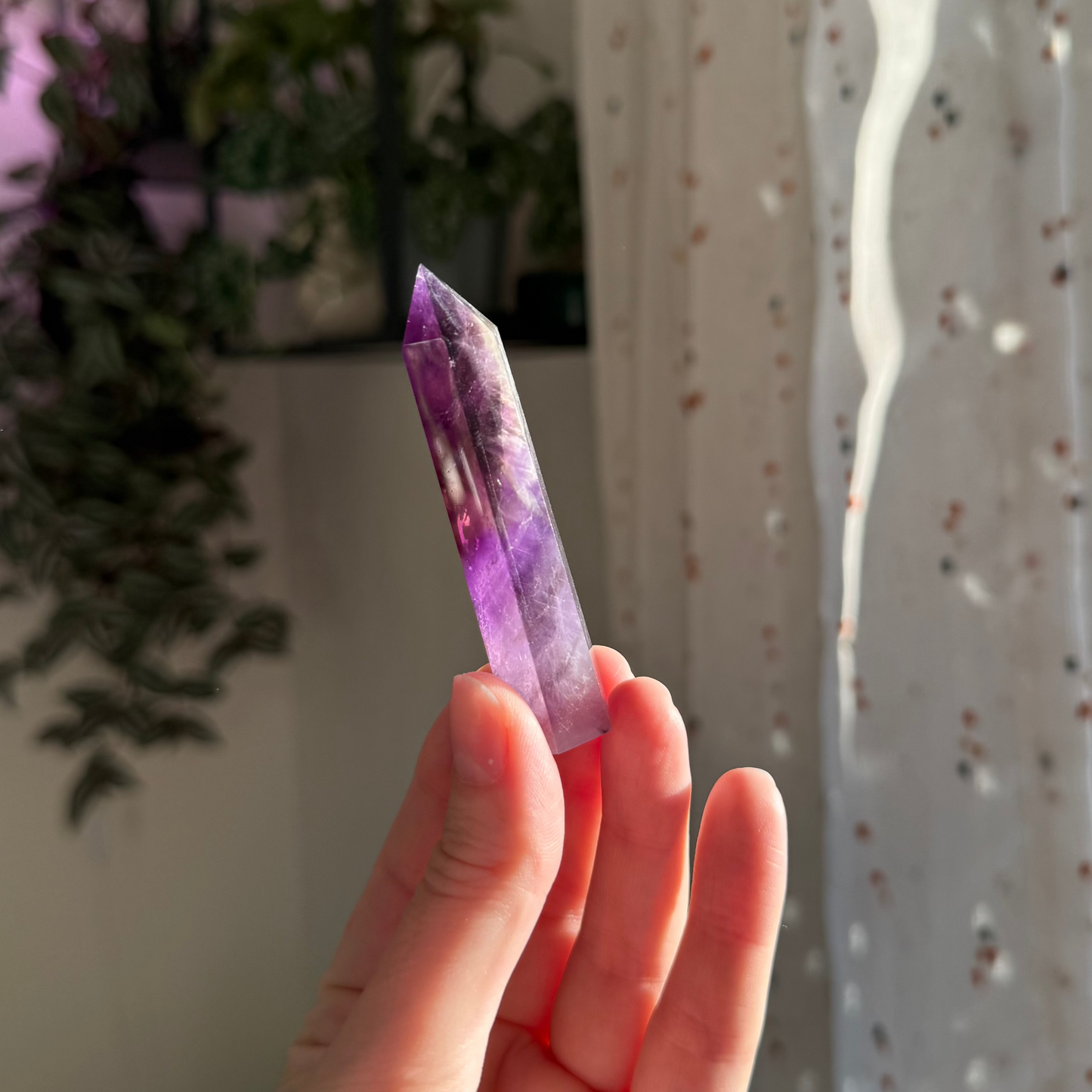 Amethyst Crystal for Tea Rituals