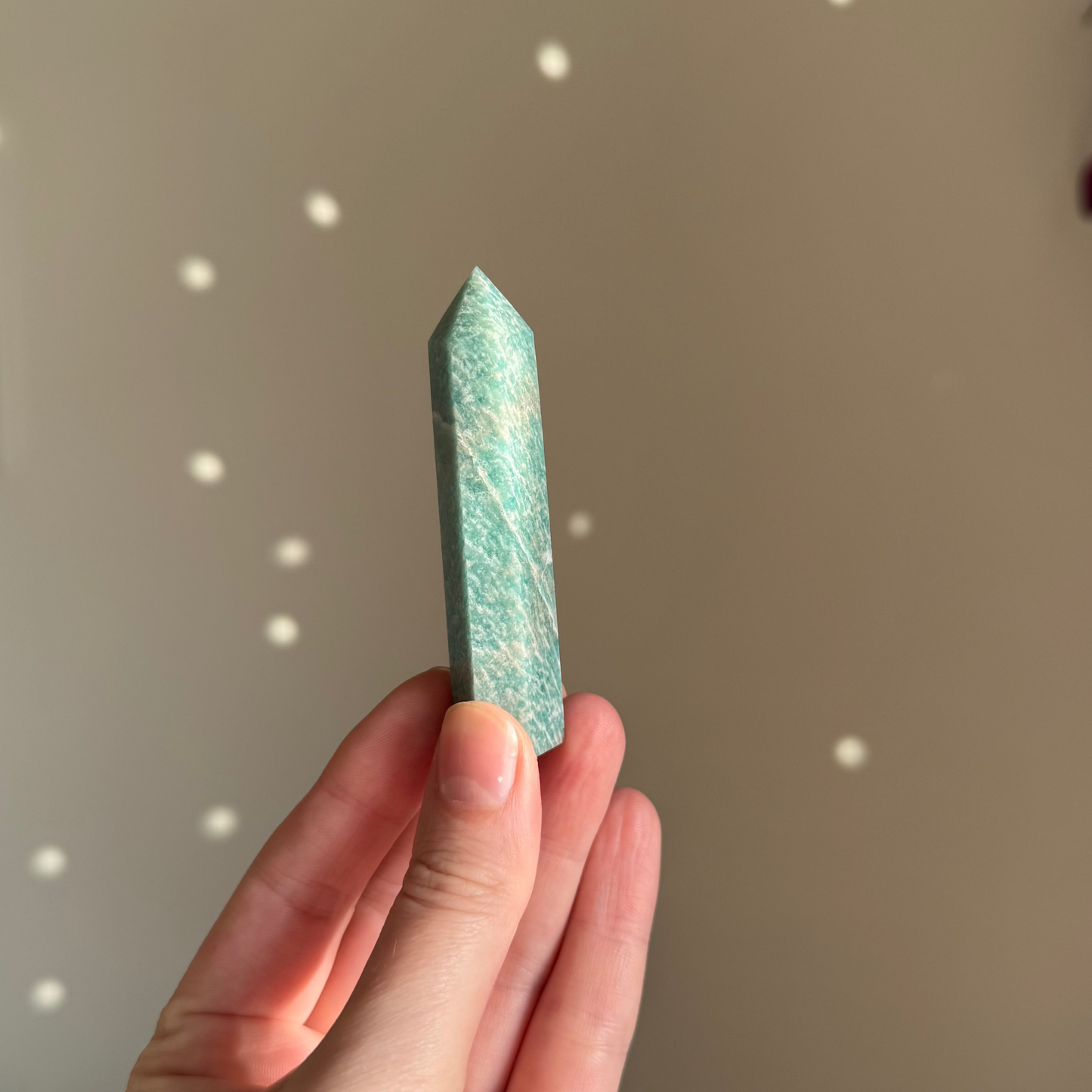 Blue Quartz Crystal for Tea Rituals