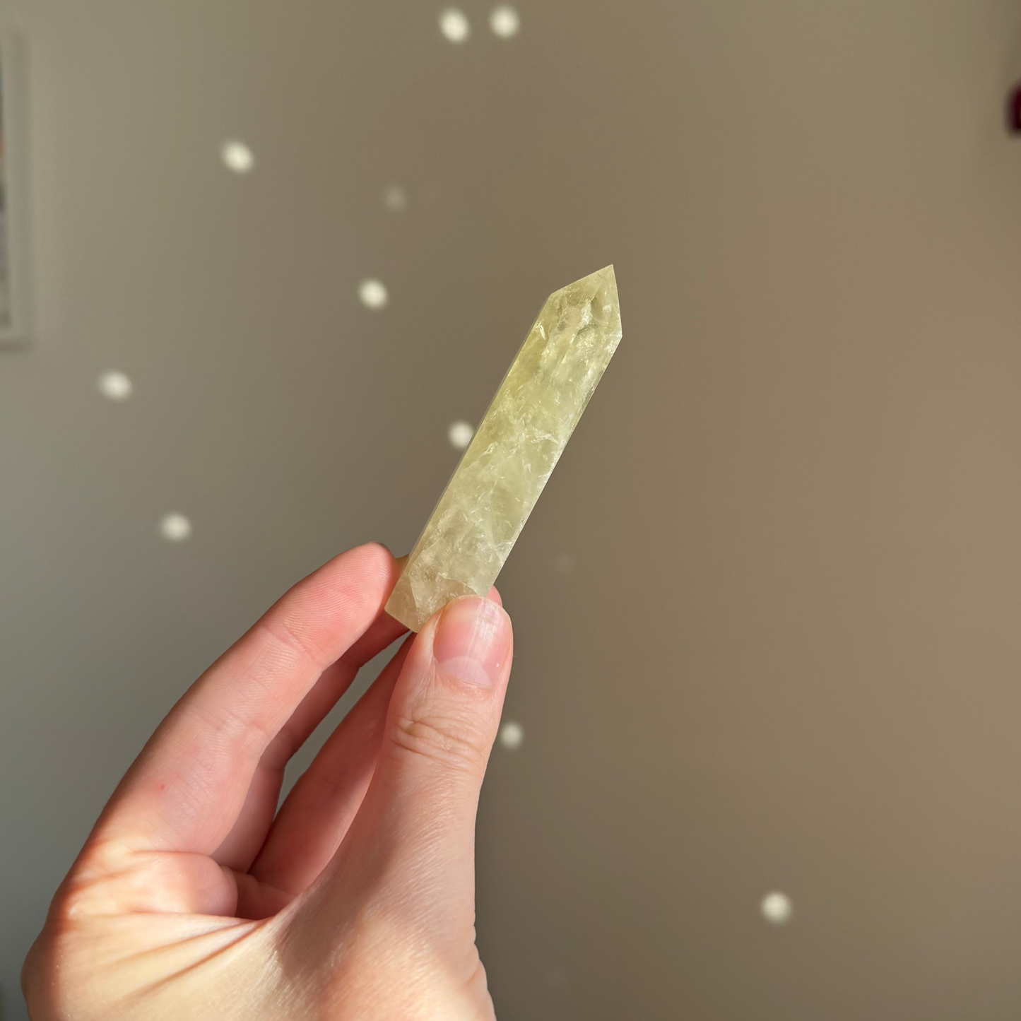 Citrine Crystal for Tea Rituals