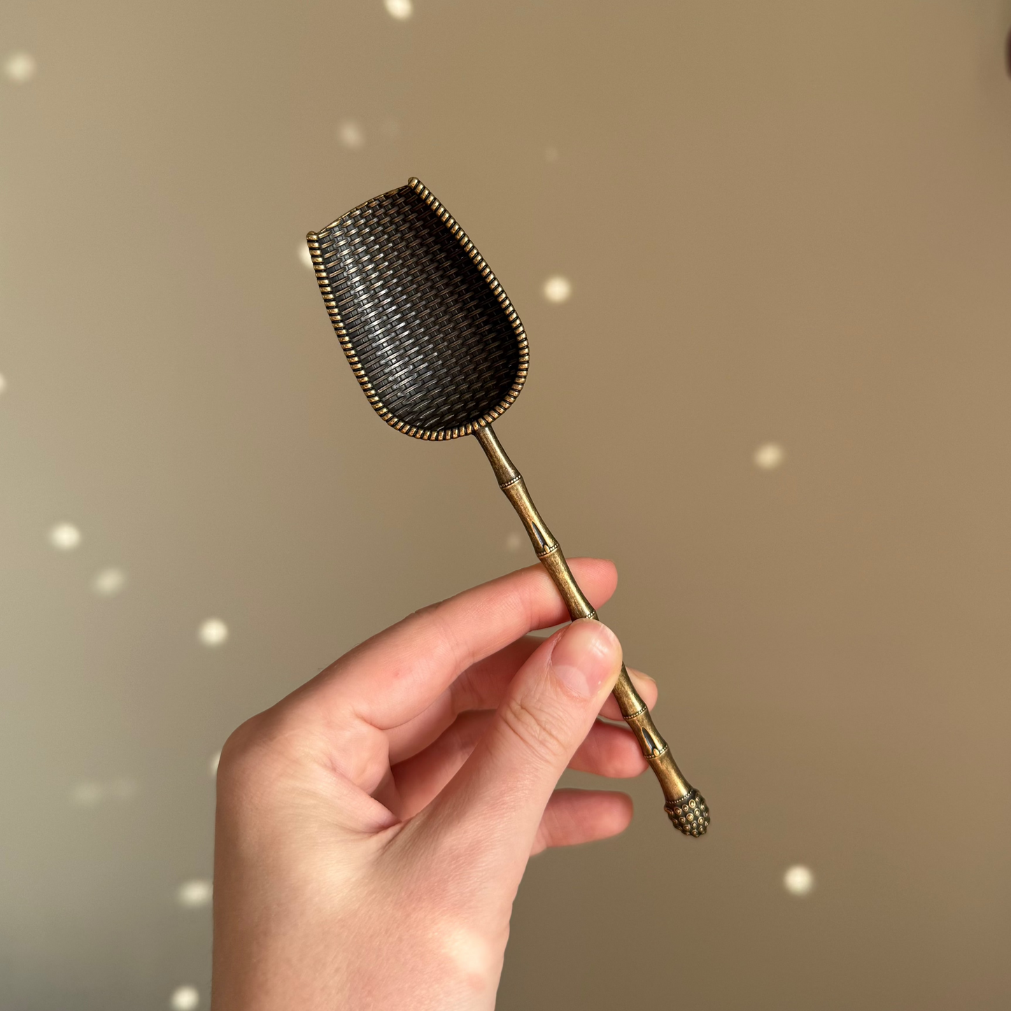 Brass Tea Scoops: 3 variants