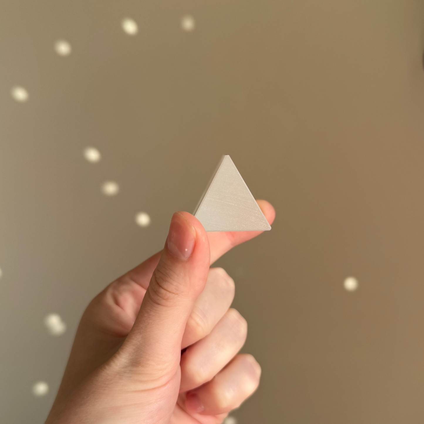 Glass Prism for Tea Rituals