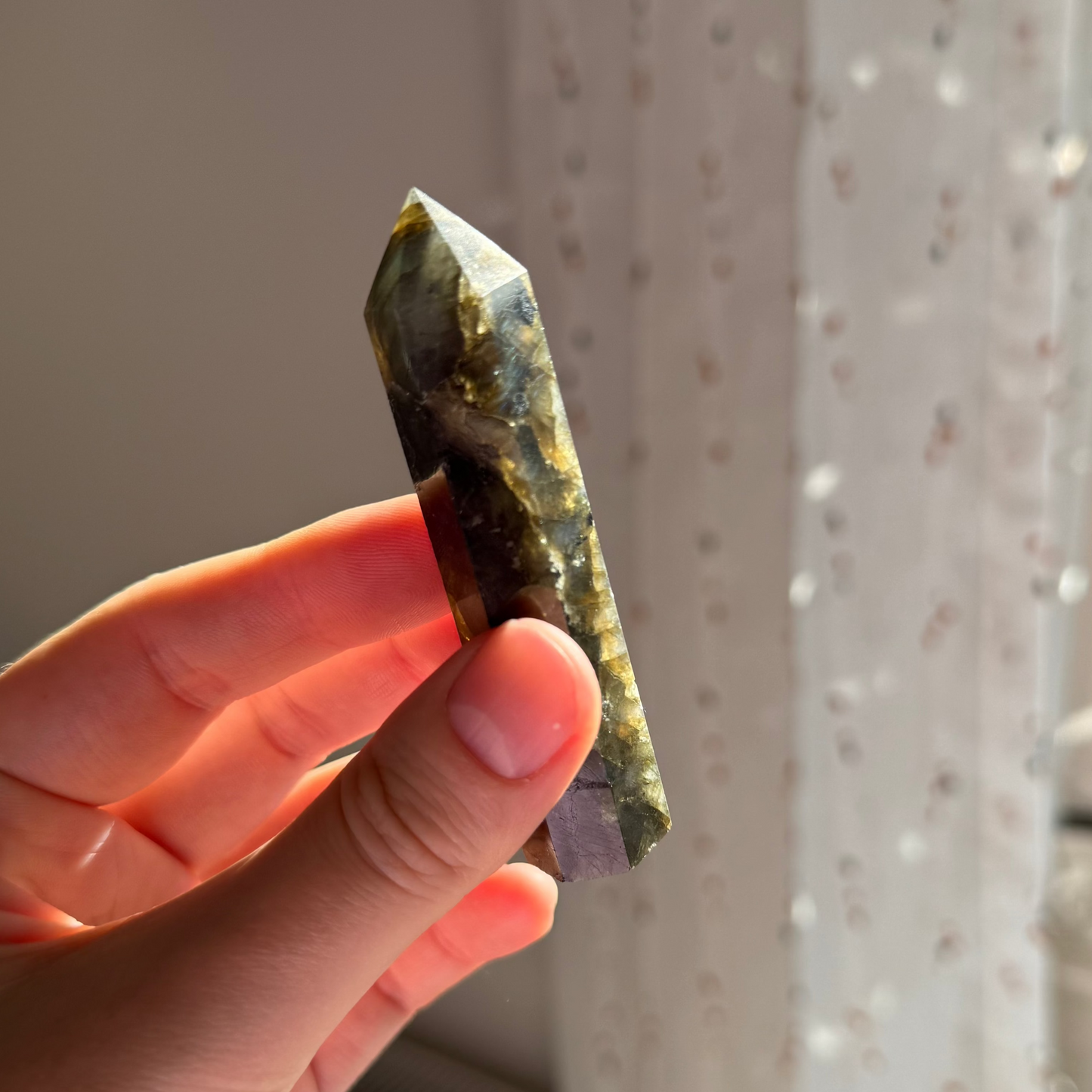 Labradorite Crystal for Tea Rituals