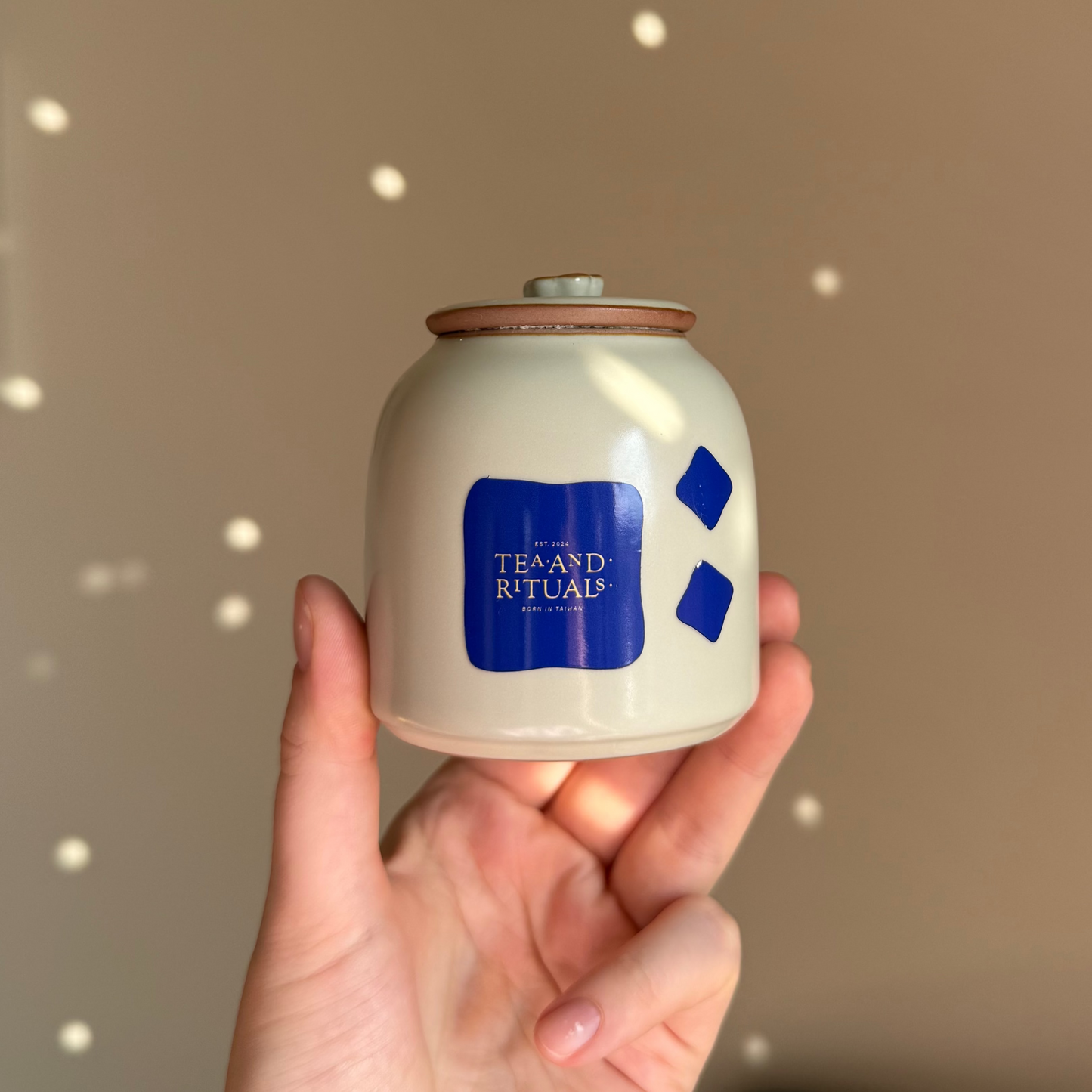 Glazed Ceramic Tea Jar