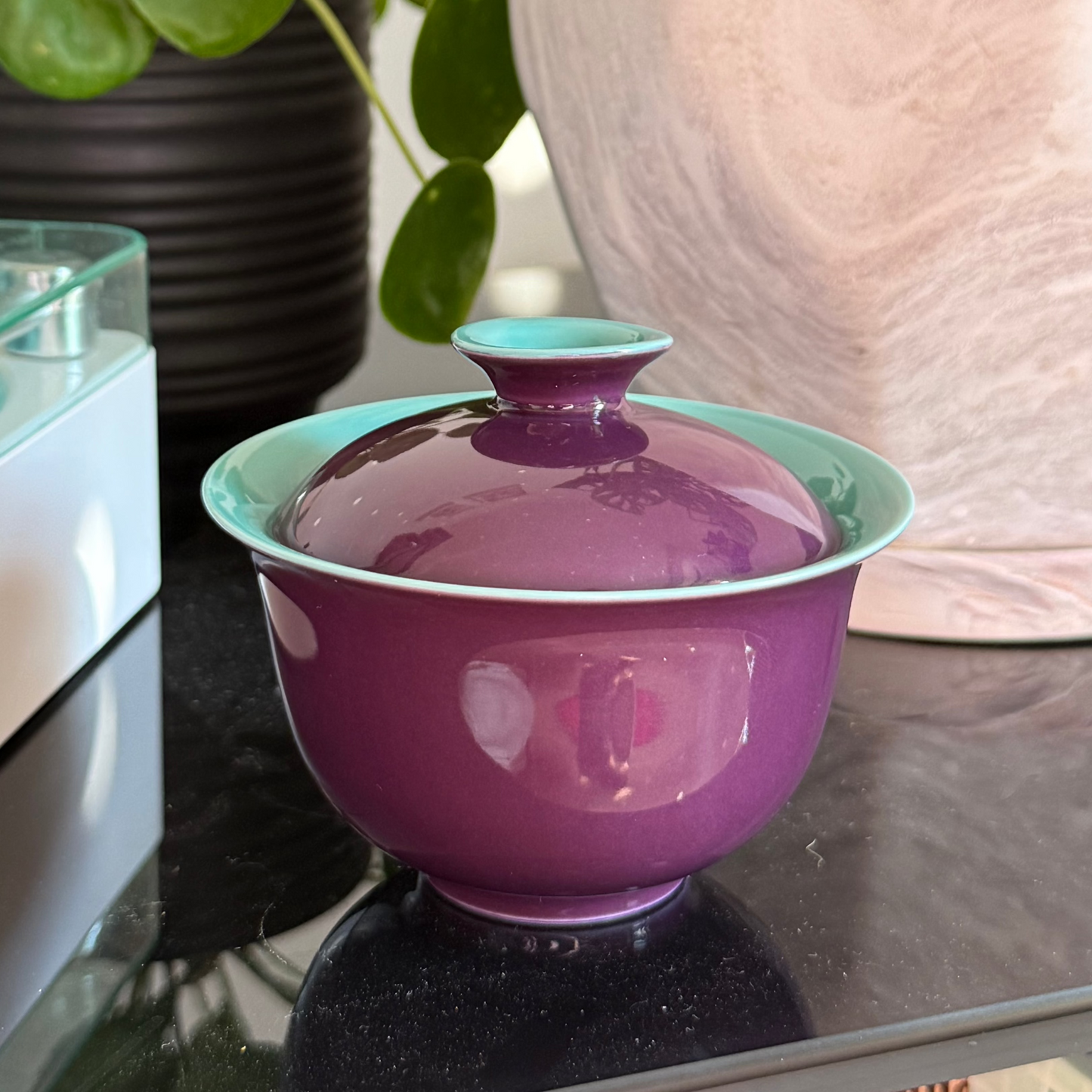 Eggplant Gaiwan, 150 ml