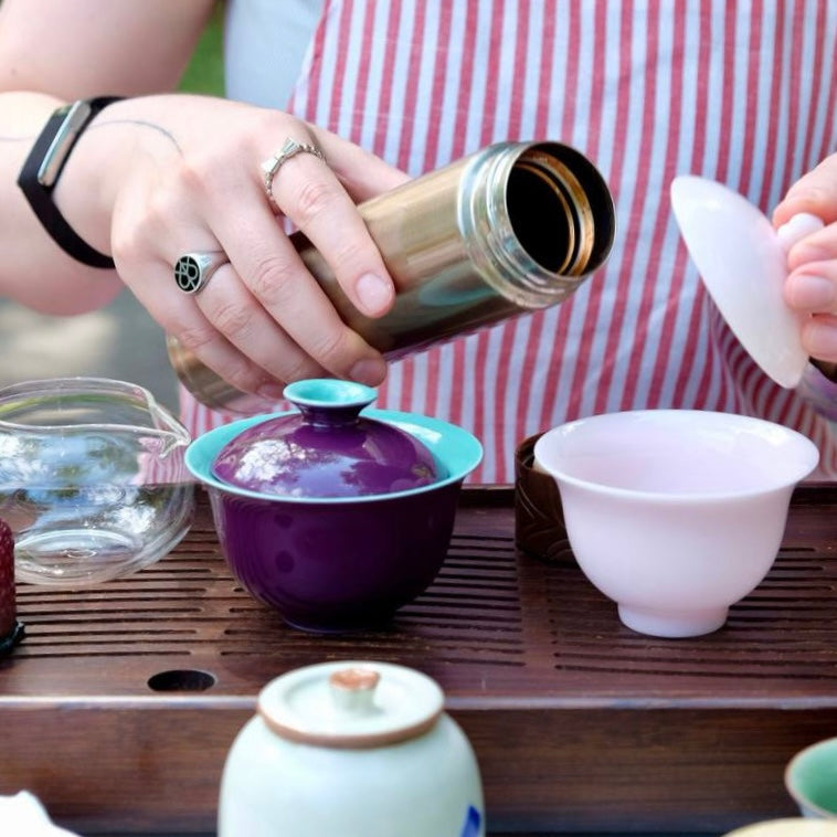 Eggplant Gaiwan, 150 ml