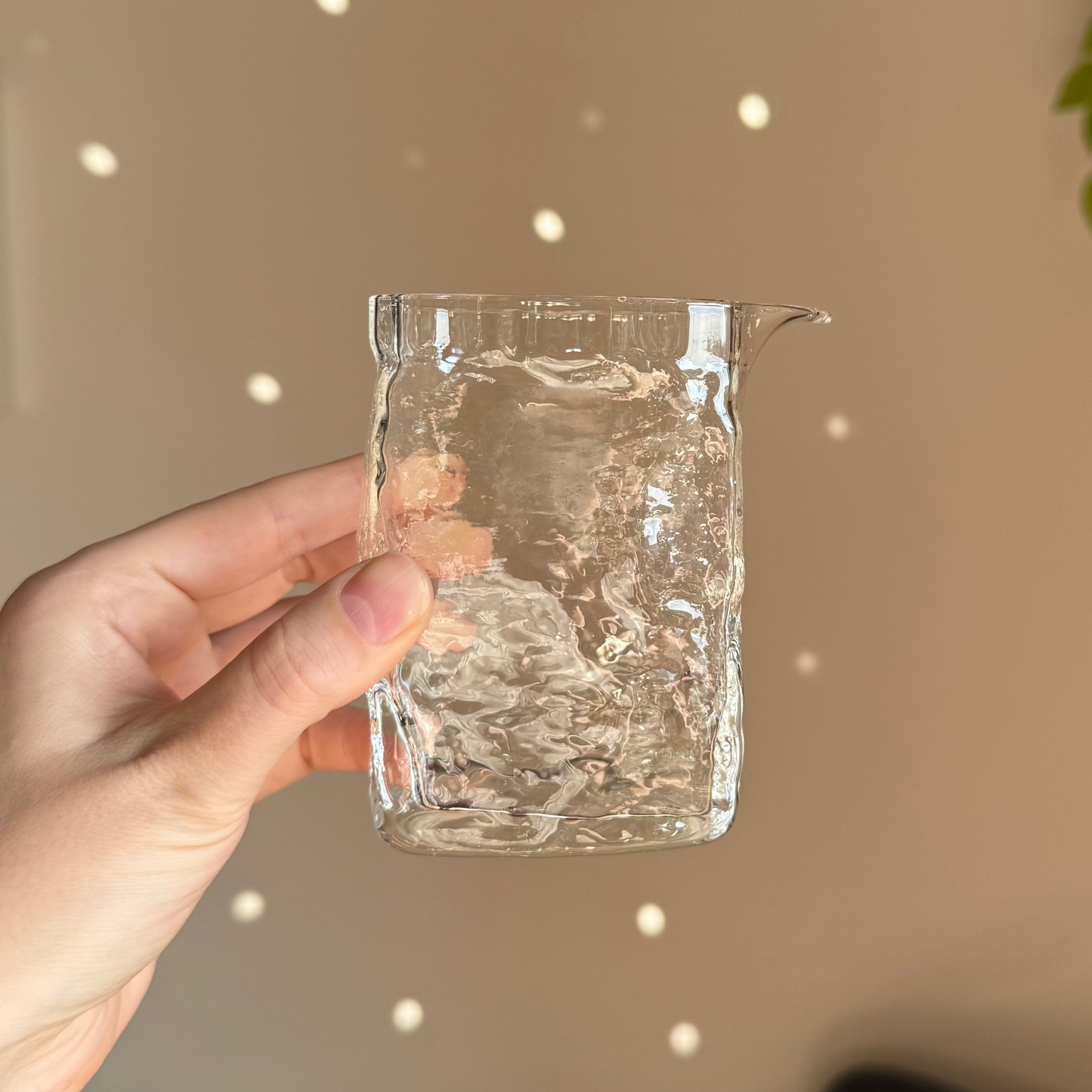 Textured Glass Fairness Pitcher (Chahai), 250 ml