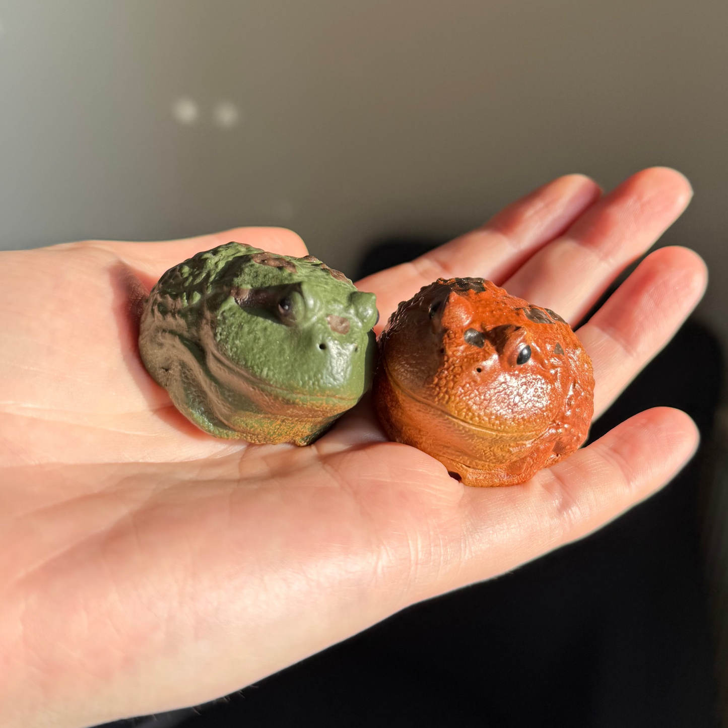 Ceramic Frogs (set of two)