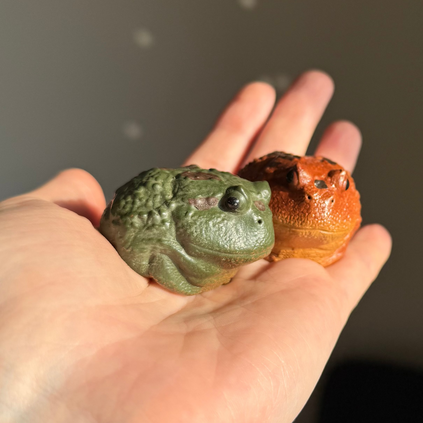 Ceramic Frogs (set of two)