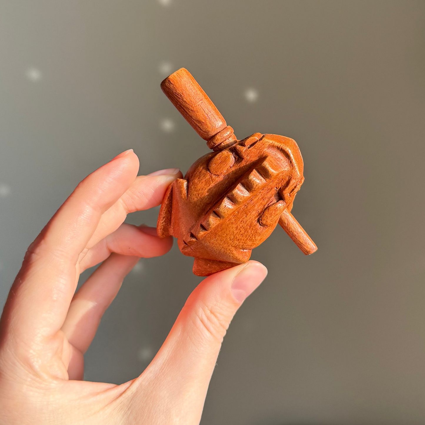 Wooden Croaking Frog (different sizes)