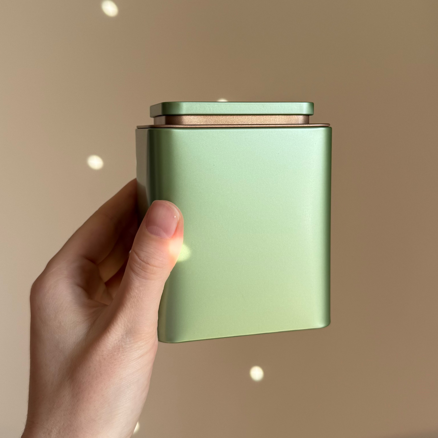 Green Aluminum Jar
