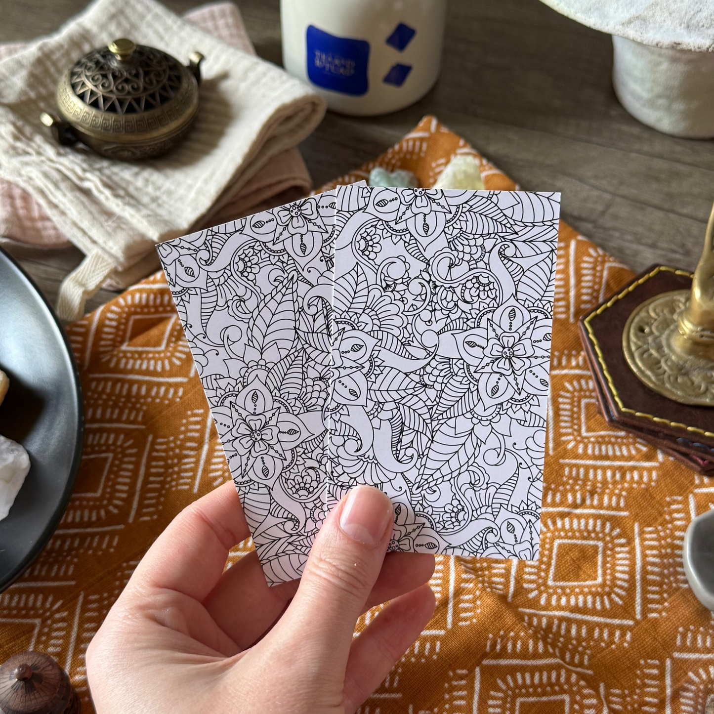 Symbolic Cards (Set of Illustrated Prompts), 60 Cards