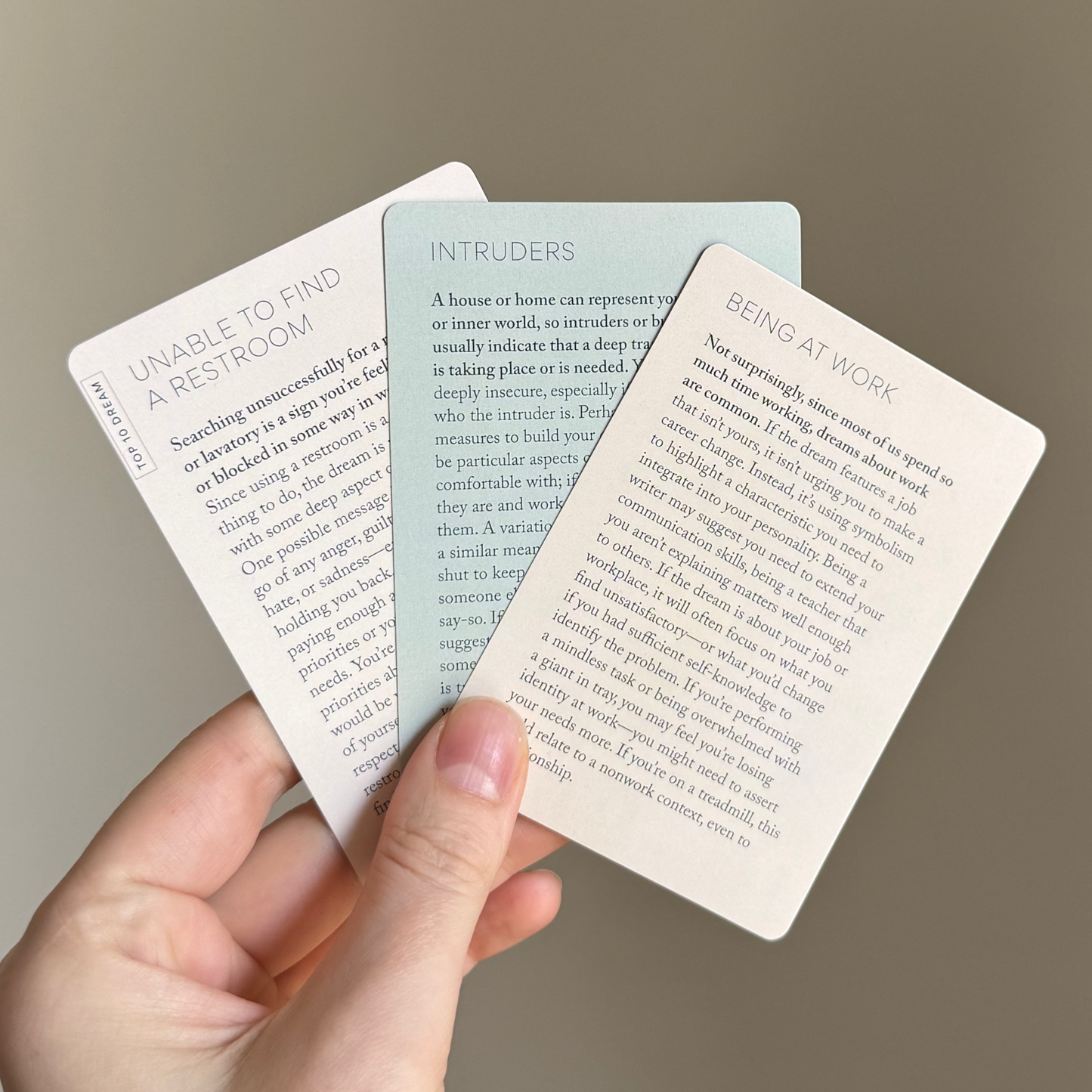Dream Decorder Cards