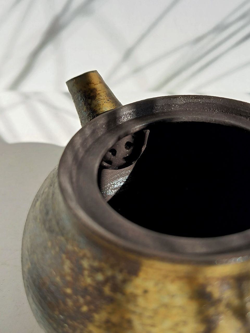 Wood Ash Glaze Teapot, 180 ml
