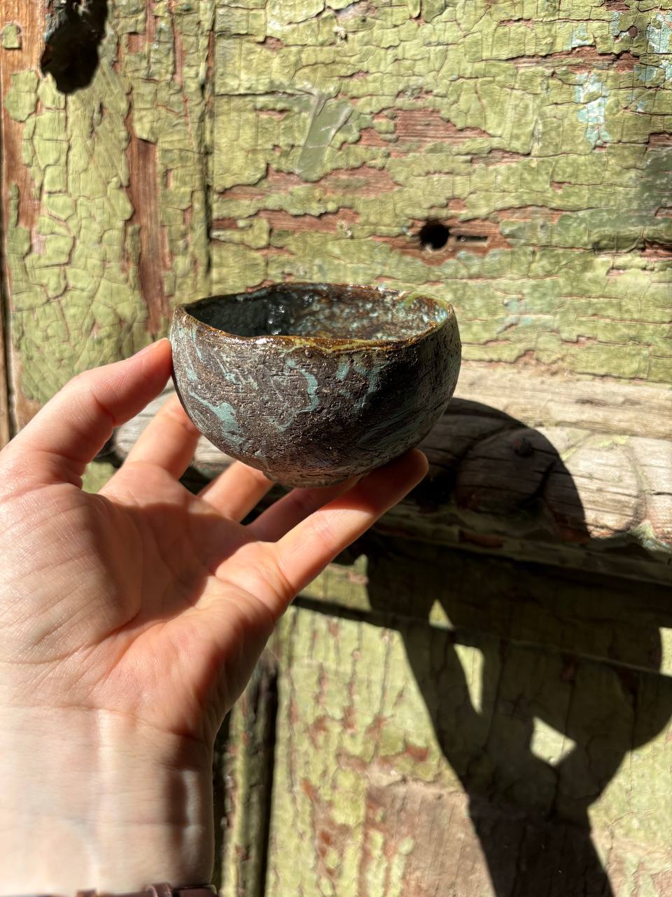 Mixed Clays Tea Bowl, 200 ml