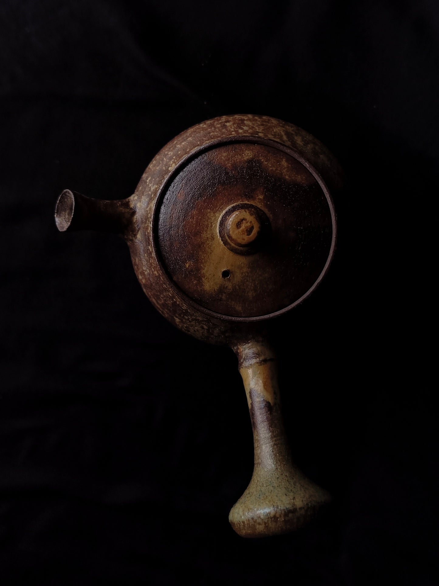 Handcrafted Teapot with Ash Glaze, 200 ml