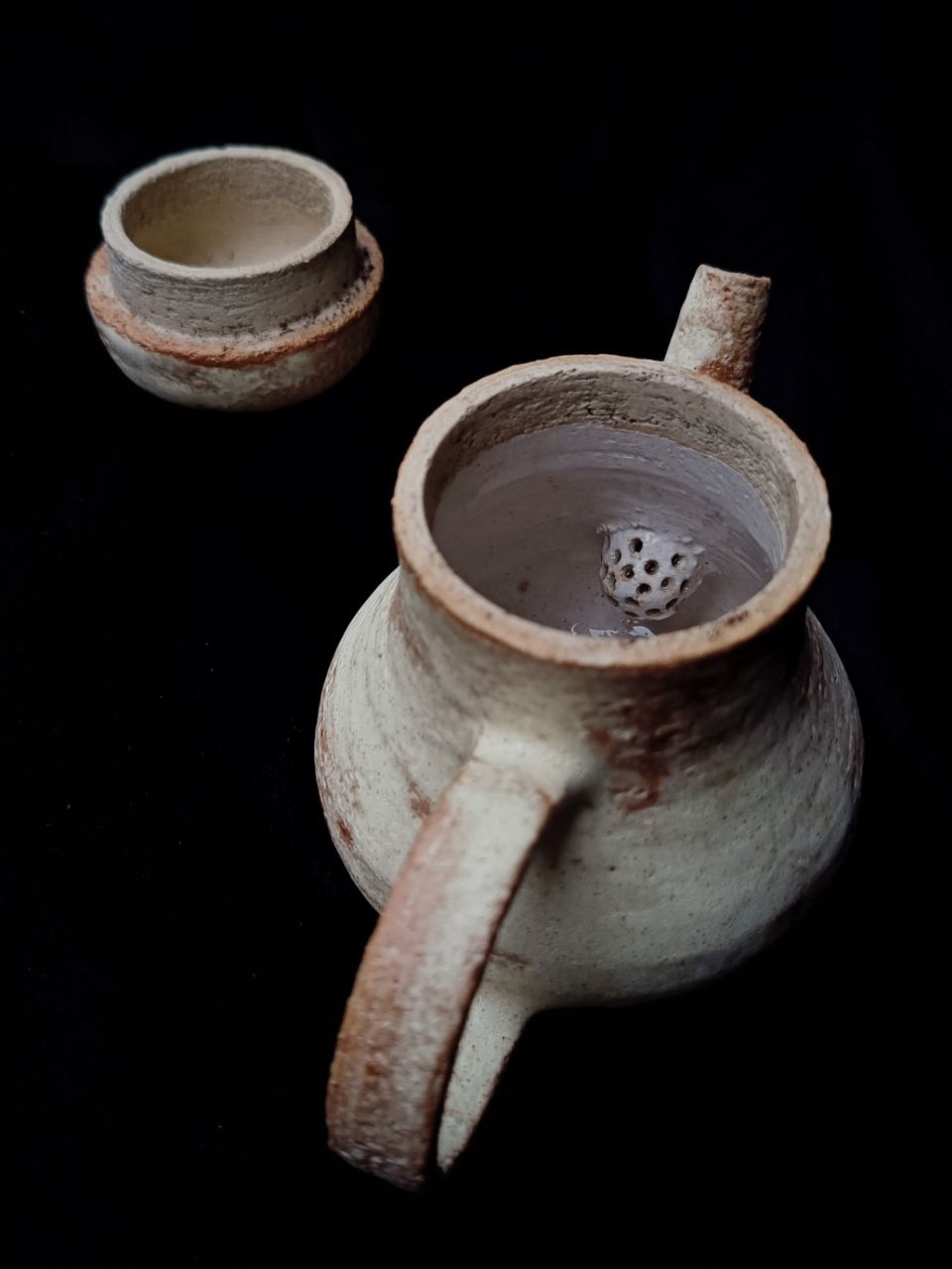 Teapot with Inner Glaze, 140 ml
