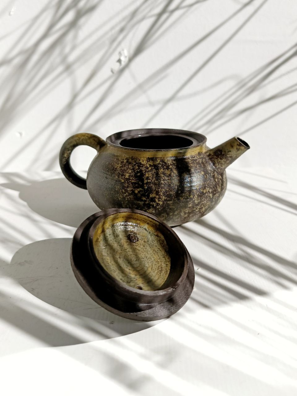 Wood Ash Glaze Teapot, 180 ml