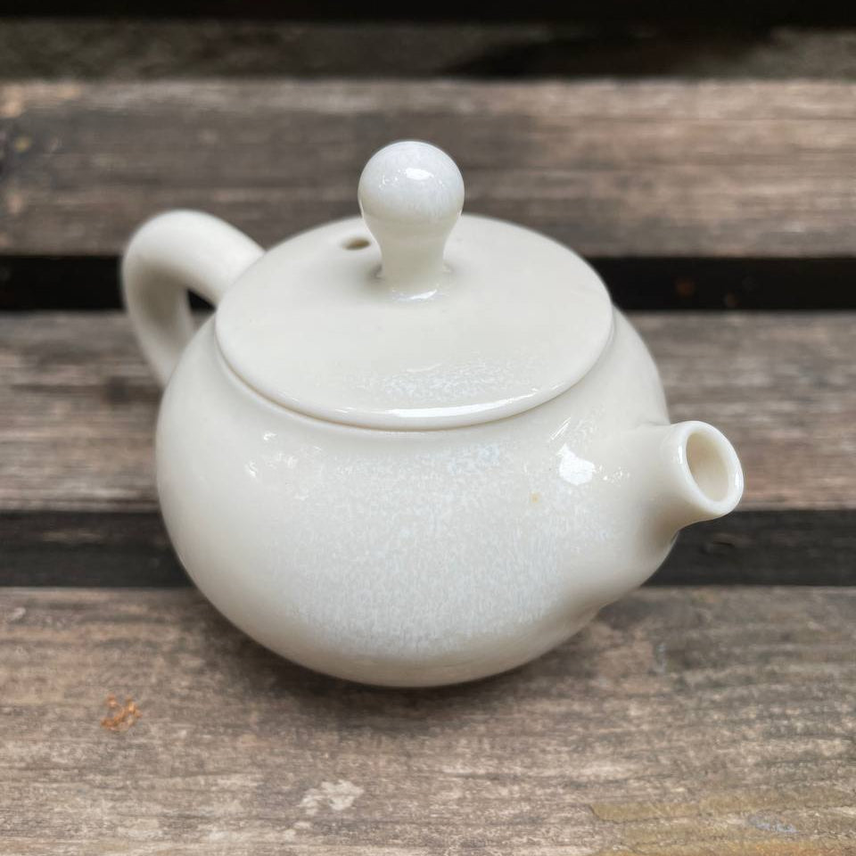 White Porcelain Teapot, 75 ml