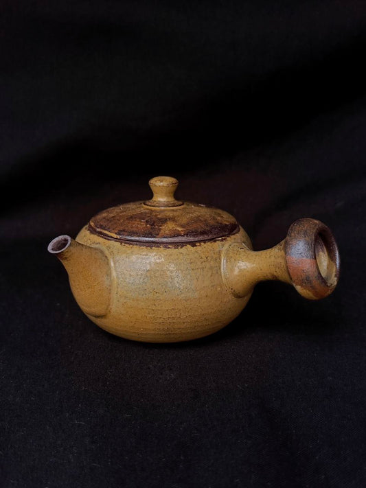 Side-Handle Teapot, Ash Glaze, 140 ml