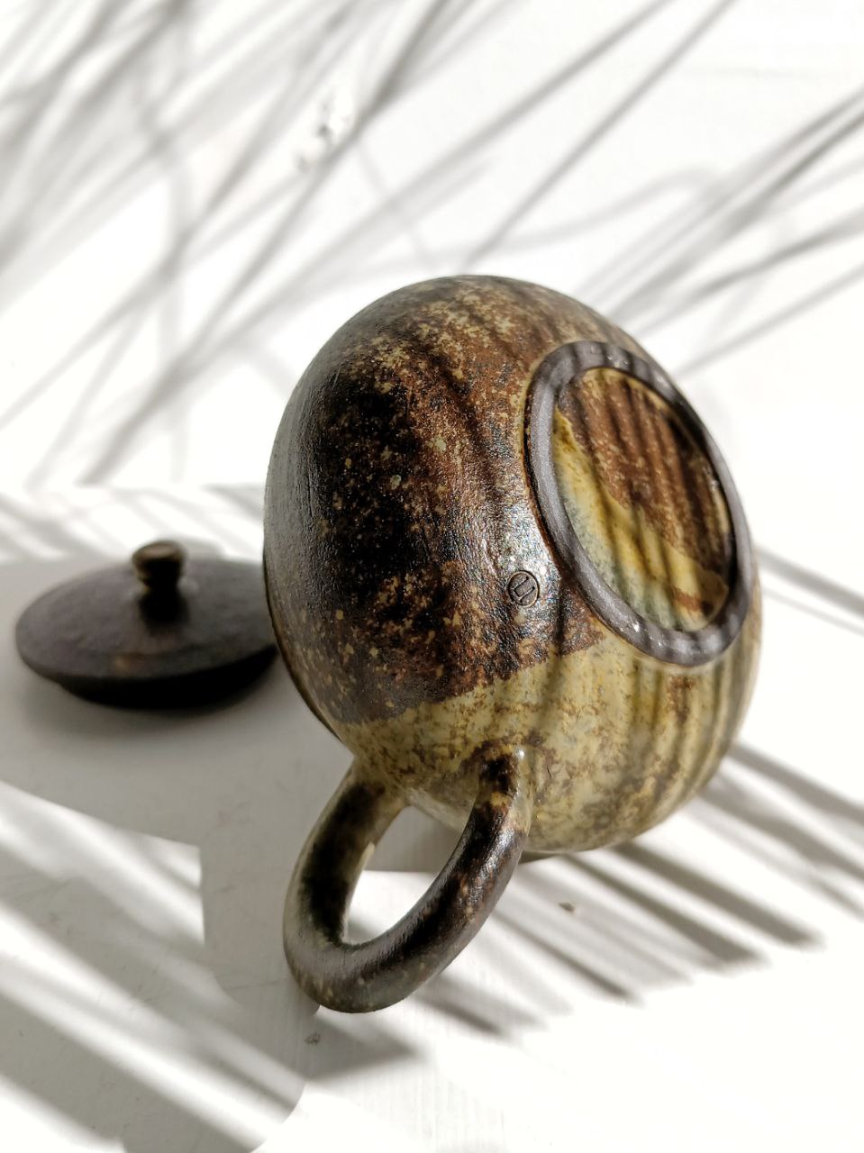 Wood Ash Glaze Teapot, 180 ml
