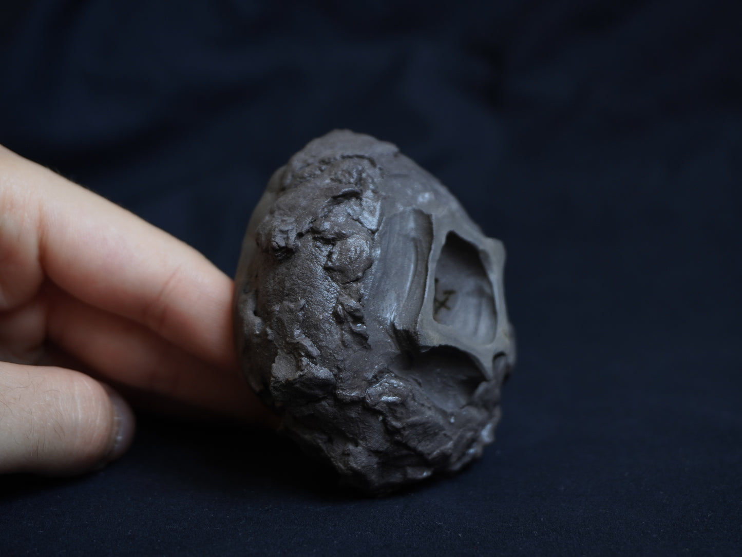 Chamotte Tea Bowl “Stoneborn”, 50 ml