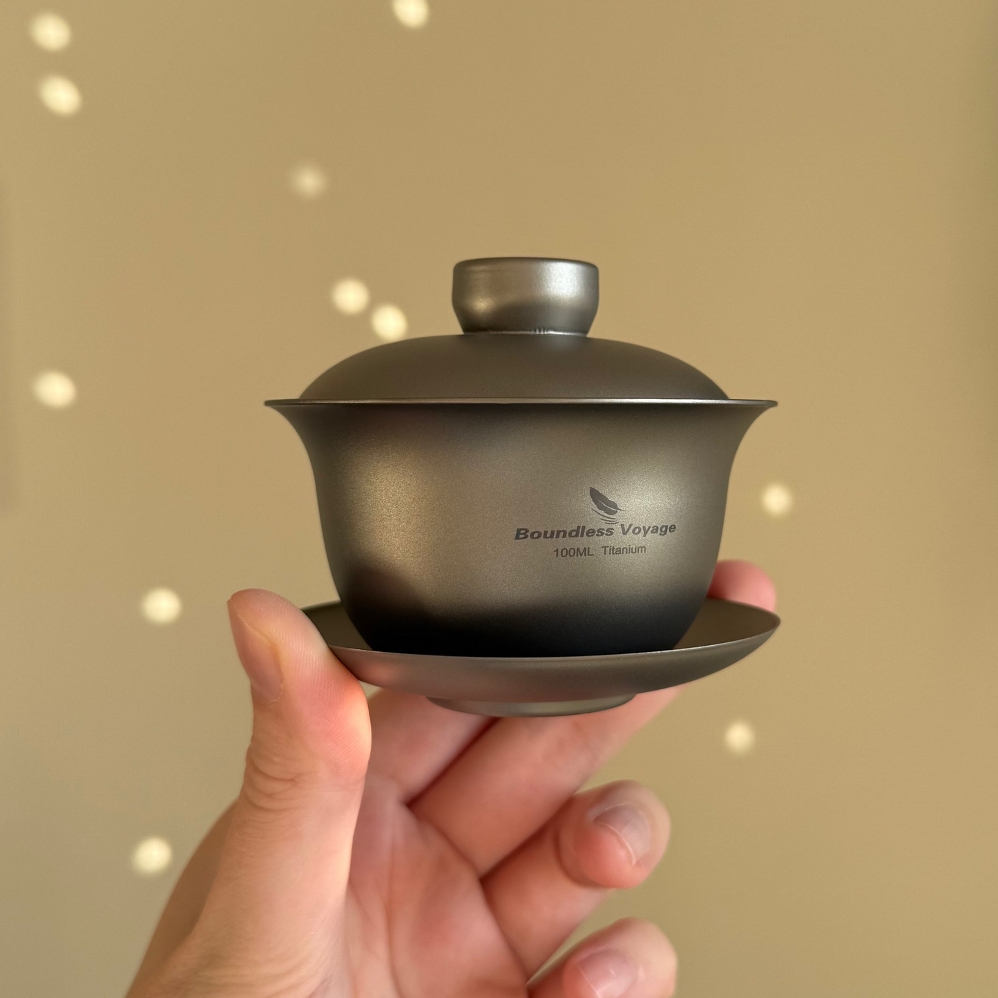 Titanium Gaiwan Set, 100 ml