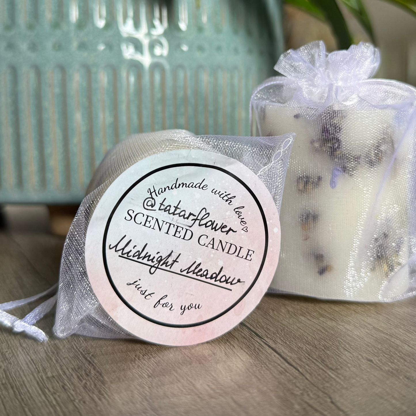 Handmade Candle "Midnight Meadow"