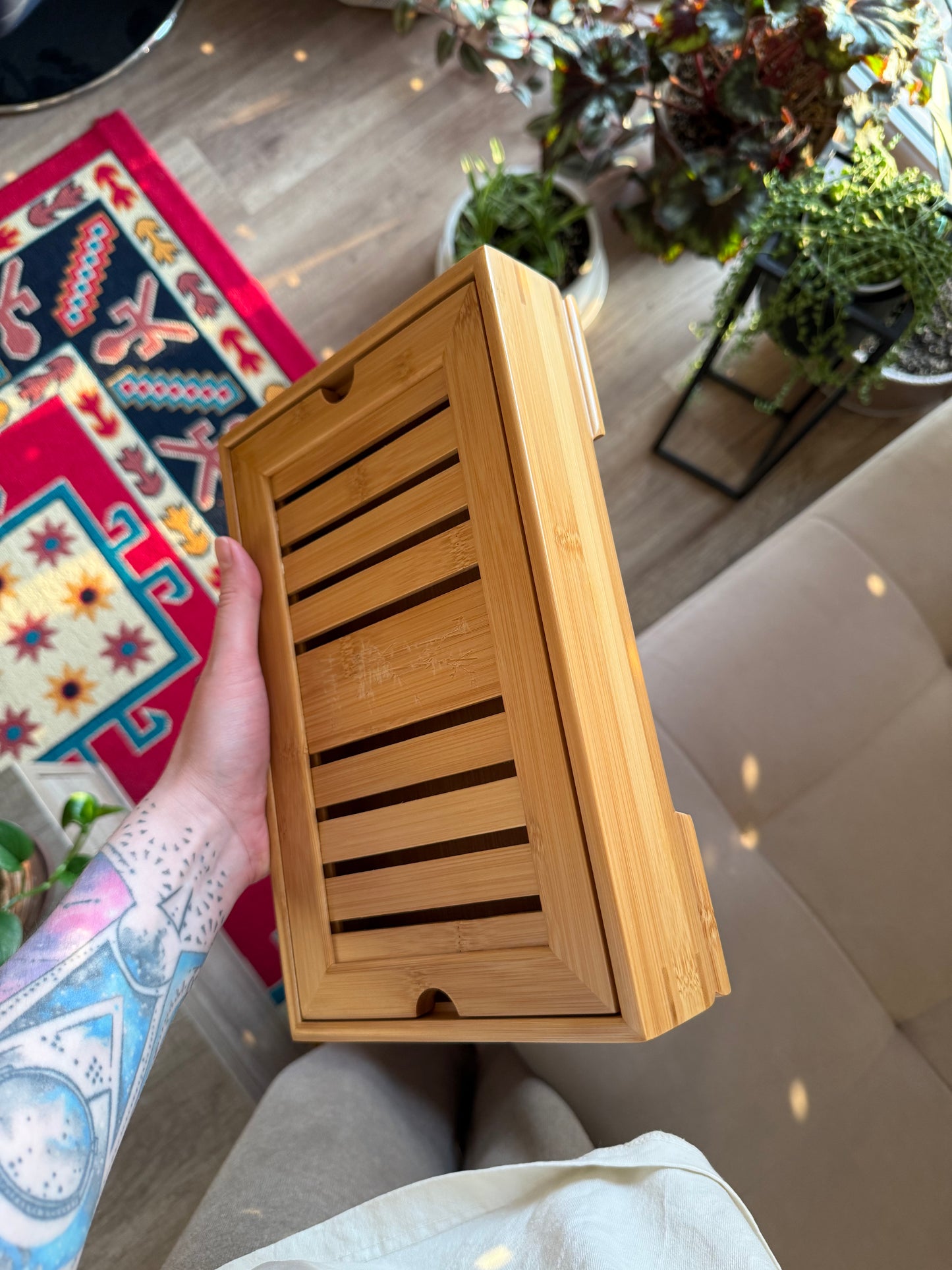 Bamboo Tea Tray: Compact / Medium / Large