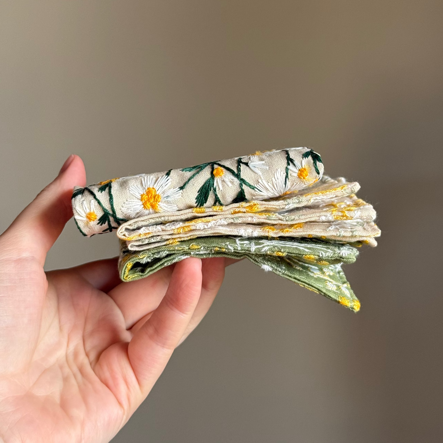 Embroidered Tea Cloth