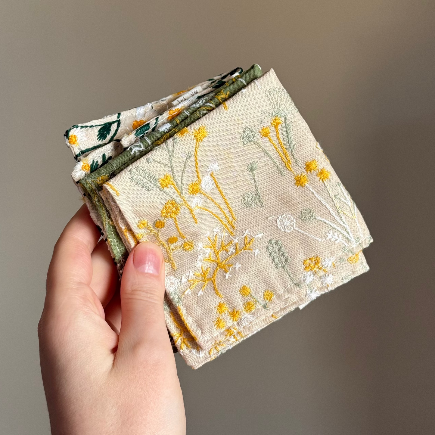 Embroidered Tea Cloth