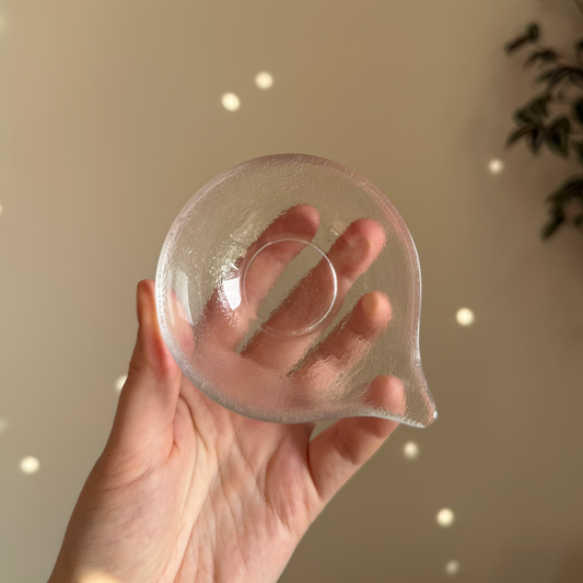 Glass Chahé: round and oval